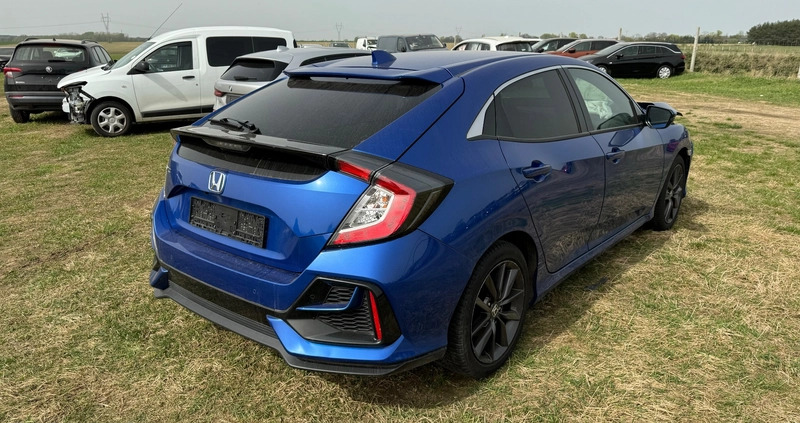 Honda Civic cena 33799 przebieg: 19074, rok produkcji 2021 z Rybnik małe 301